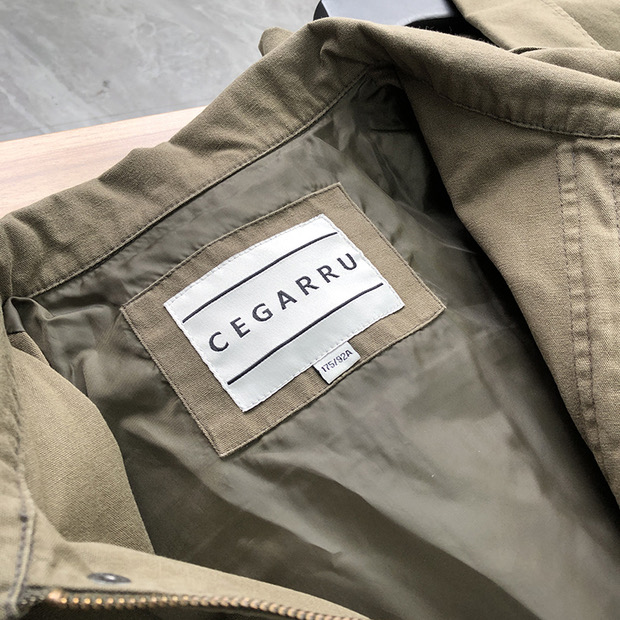 Cegarru เสื้อทหาร เสื้อนอกเขียวทหาร เสื้อนอกแนวทหาร แพทเทินสวย เท่ห์มาก คะ สำเนา เขียว