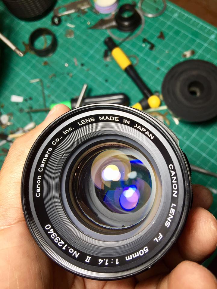 CANON LENS FL 50MM. F1.4 II FL MOUNT