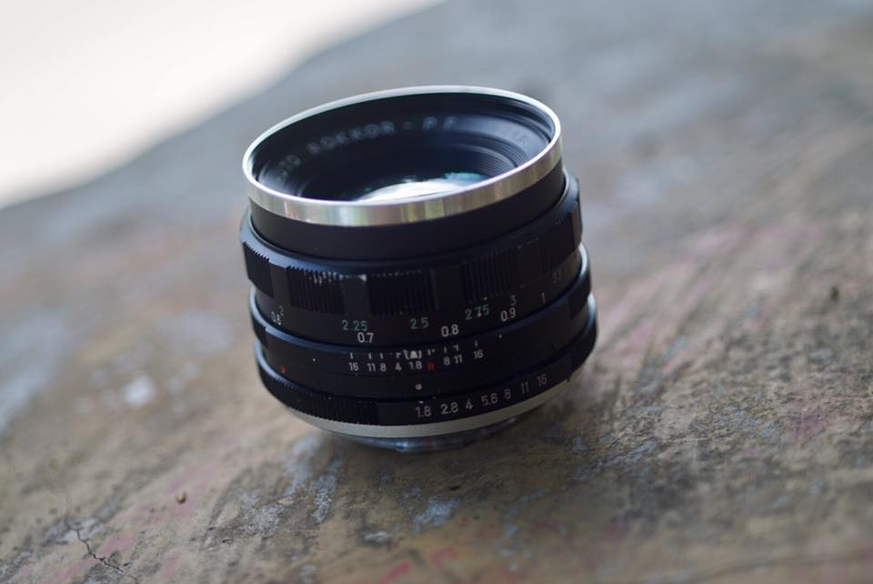 MINOLTA AUTO ROKKOR-PF 55MM. F1.8 MD MOUNT