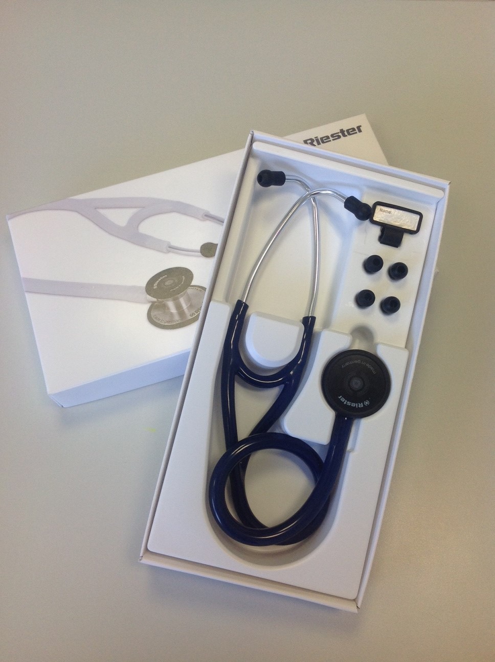 หูฟังแพทย์ STETHOSCOPE Riester รุ่น Cardiophone สำหรับผู้ใหญ่ ผลิตภัณฑ์ประเทศเยอรมัน