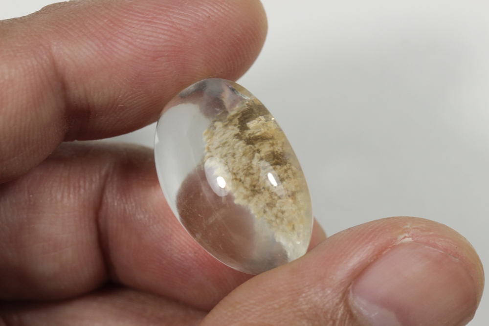 แก้วปลวกทรายสวยสวย โปร่งข่าม