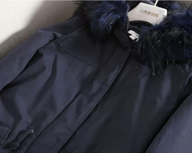 Nice&chic เสื้อโค้ทฮูท กันหนาว เสื้อParka สีเขียวแต่งขนเฟอร์ (เฟอร์ถอดได้คะ) งานสวย บุนวมอุ่น ใส่ติดลบได้เลยคะ Size L/XL/XXL สำเนา เขียว