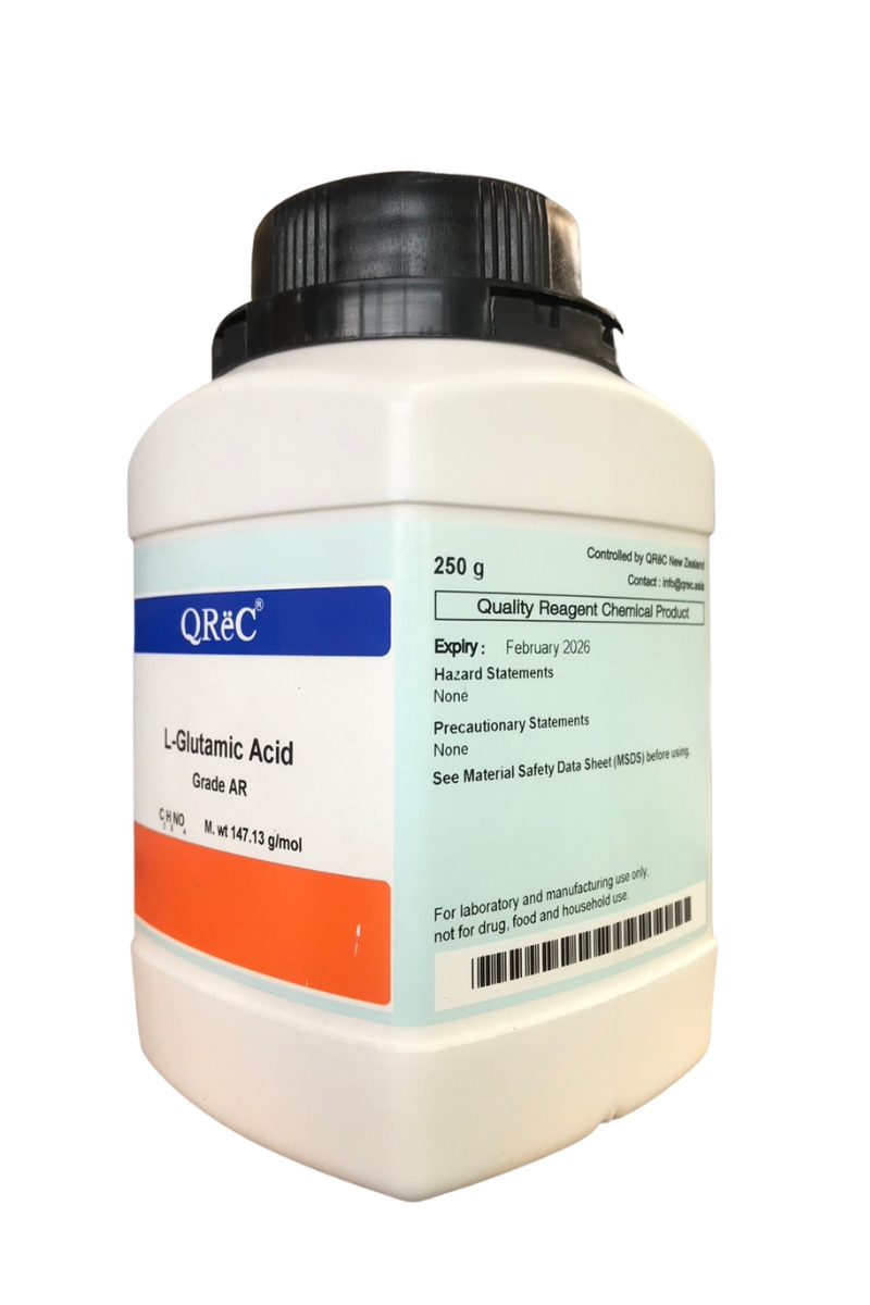 L-Glutamic acid, AR 250 g. QReC™