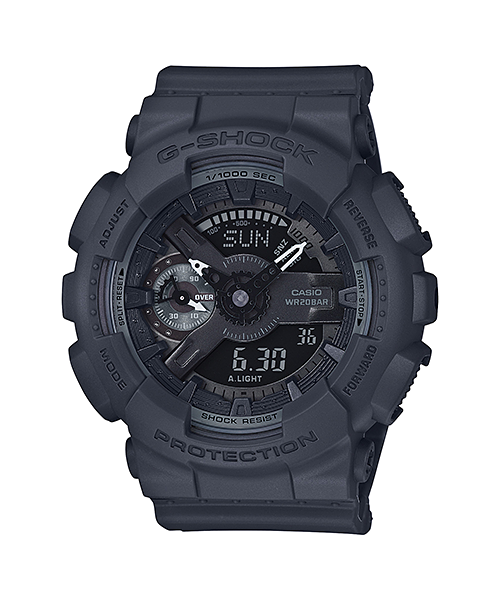 CASIO G-SHOCK นาฬิกาข้อมือ นาฬิกากันน้ำ นาฬิกาของแท้ ประกันศูนย์ CMG 1 ปี รุ่น GMA-S110CM-8A นาฬิกาสีดำ