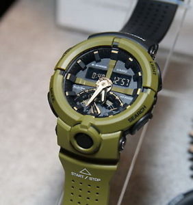 CASIO G-SHOCK นาฬิกาข้อมือ นาฬิกากันน้ำ นาฬิกาของแท้ ประกันศูนย์ CMG 1 ปี รุ่น GA-500P-3A นาฬิกาสีเขียว