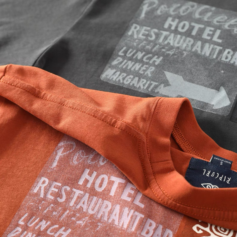 Ripcurl เสื้อยืด ผู้ชาย Rip Curl Medina hoแบรนด์ RIPCURL แท้ สวย เท่ห์ มาก คะ Size L/XL/XXL สำเนา เทา