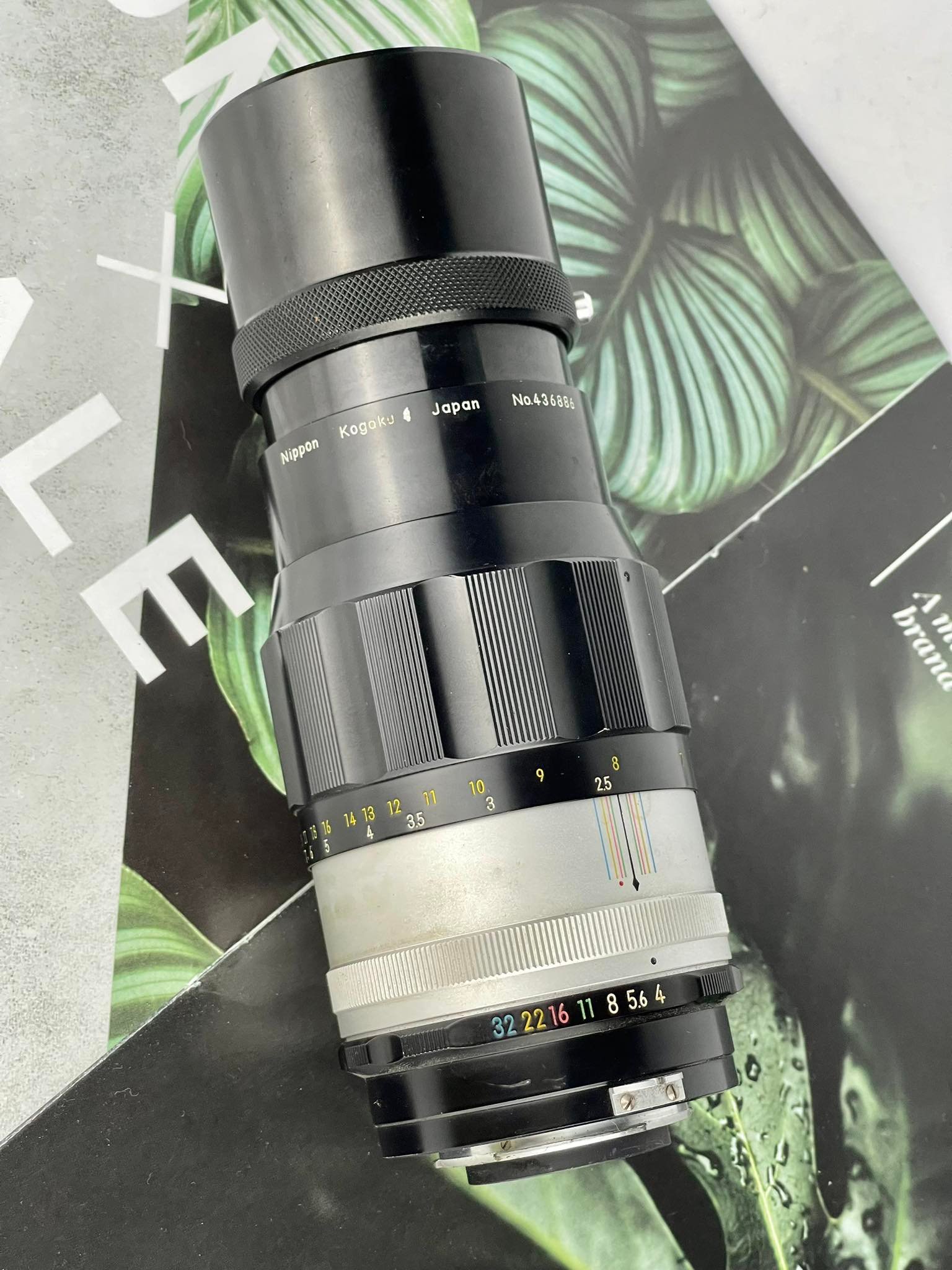 NIKKOR-Q. AUTO 200MM. F4 NIKON NON AI MOUNT