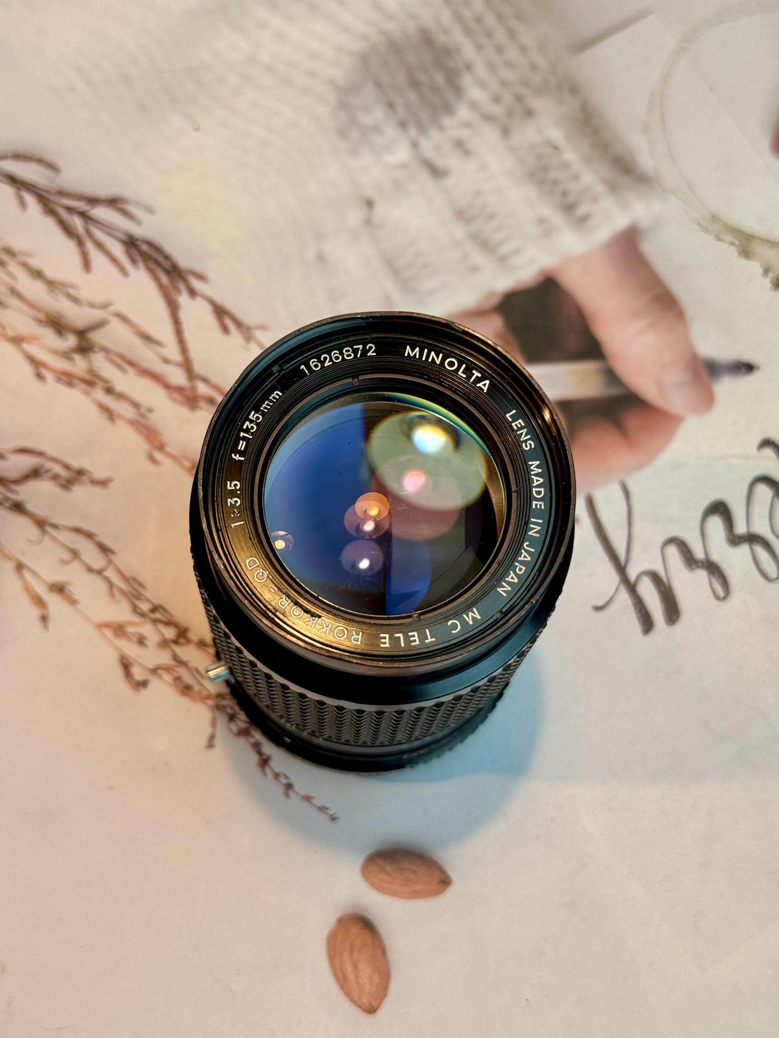 MINOLTA MC TELE ROKKOR-QD 135MM. F.3.5 MD MOUNT