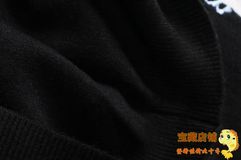 เสื้อหนาวไหมพรม ไหมพรมถัก เนื้อไหม นุ่ม สวย งานปักปลายแขน