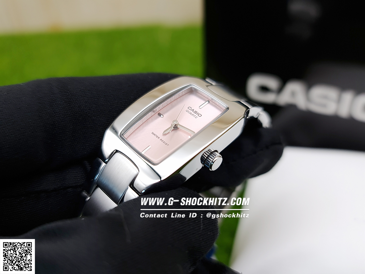 CASIO MID YEAR SALE นาฬิกาคาสิโอ พร้อมส่ง นาฬิกาข้อมือ นาฬิกากันน้ำ นาฬิกาของแท้ BTS ประกันศูนย์ CMG 1 ปี รุ่น LTP-1165A-4C นาฬิกาสีเงิน
