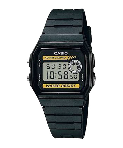 CASIO MID YEAR SALE นาฬิกาคาสิโอ พร้อมส่ง นาฬิกาข้อมือ นาฬิกากันน้ำ นาฬิกาของแท้ BTS ประกันศูนย์ CMG 1 ปี รุ่น F-94WA-9D นาฬิกาสีดำ