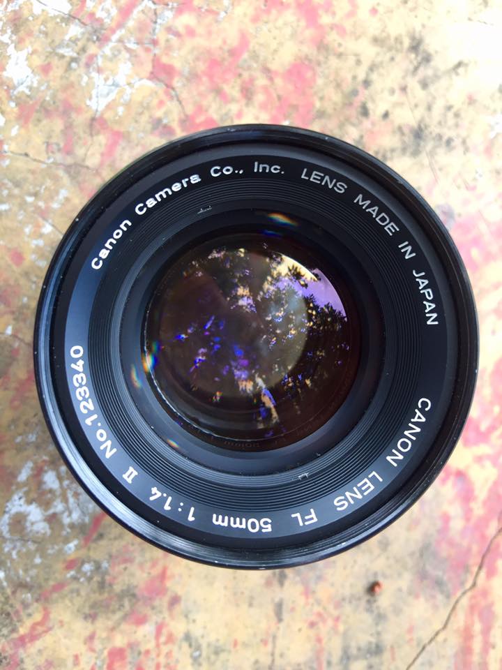 CANON LENS FL 50MM. F1.4 II FL MOUNT