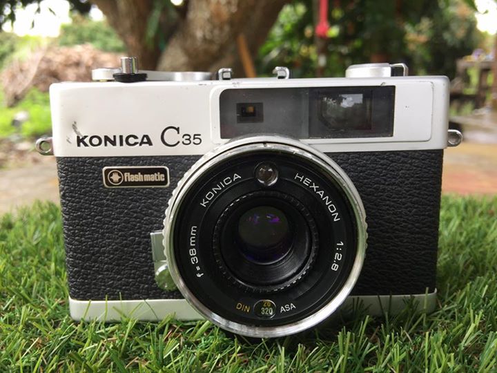 Konica C35 Konica Hexanon 38mm. F2.8