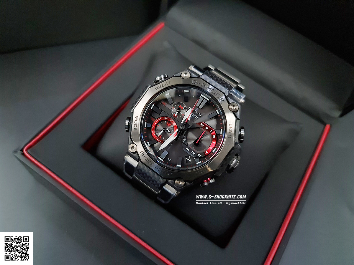 CASIO G-SHOCK นาฬิกาข้อมือ นาฬิกากันน้ำ นาฬิกาของแท้ ประกันศูนย์ CMG 1 ปี รุ่น MTG-B2000YBD-1A นาฬิกาสีดำ