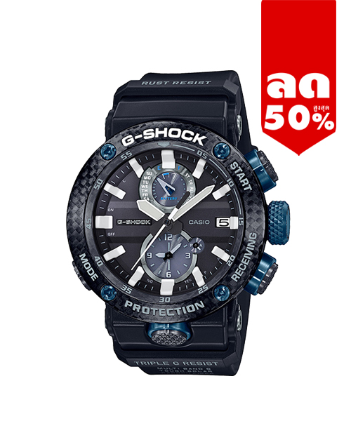 CASIO G-SHOCK นาฬิกาข้อมือ นาฬิกากันน้ำ นาฬิกาของแท้ ประกันศูนย์ CMG 1 ปี รุ่น GWR-B1000-1A1 นาฬิกาสีดำ