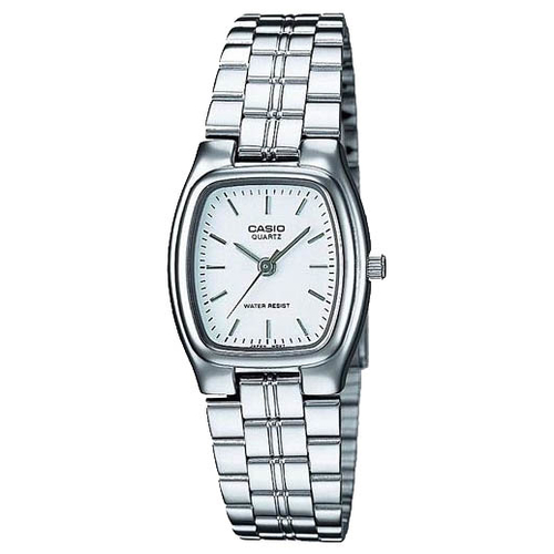 CASIO นาฬิกาคาสิโอ นาฬิกาข้อมือ นาฬิกากันน้ำ นาฬิกาของแท้ ประกันศูนย์ CMG 1 ปี รุ่น LTP-1169D-7A นาฬิกาสีเงิน