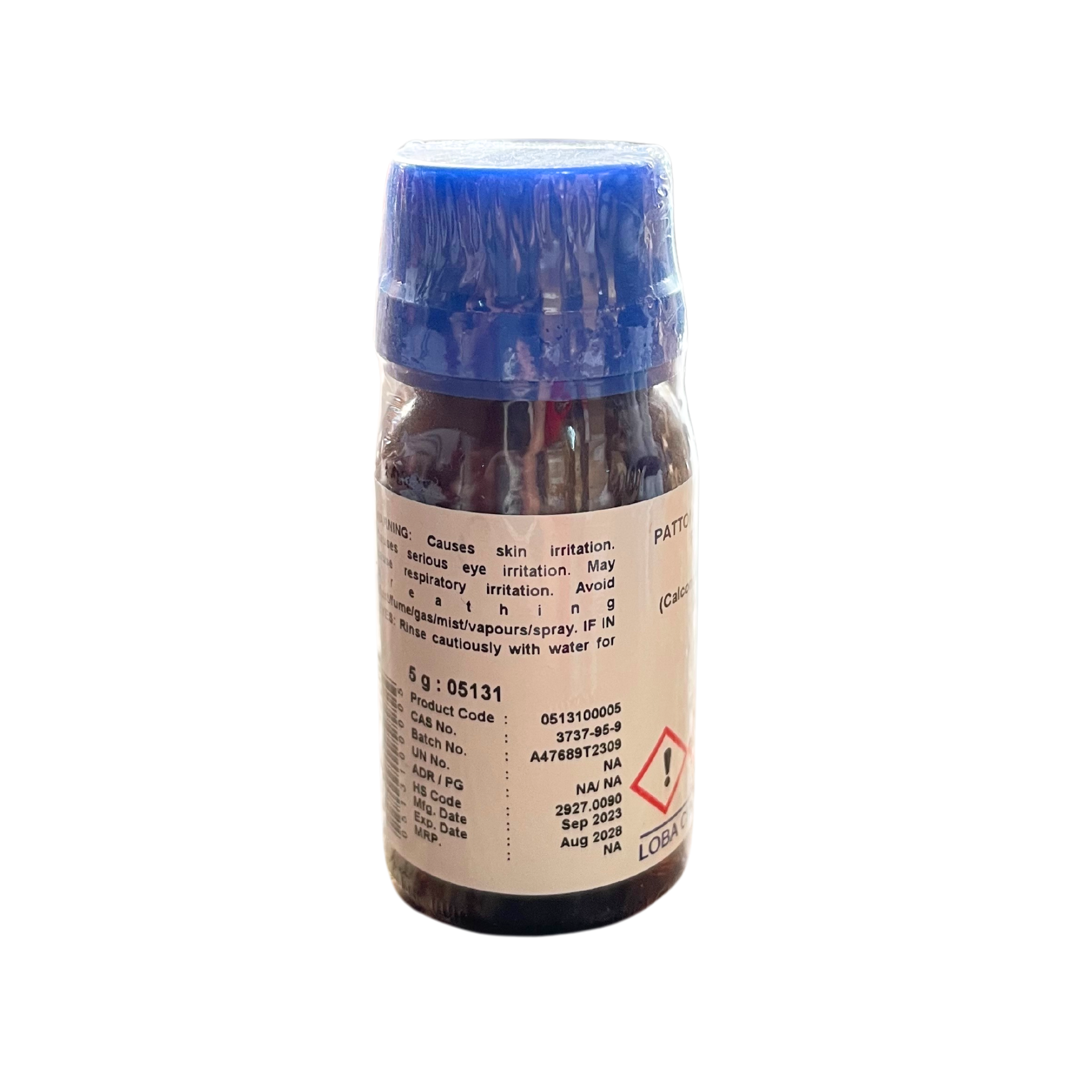Patton And Reeder's Reagent(Calconcarboxylic Acid), AR 5 g. Loba Chemie™