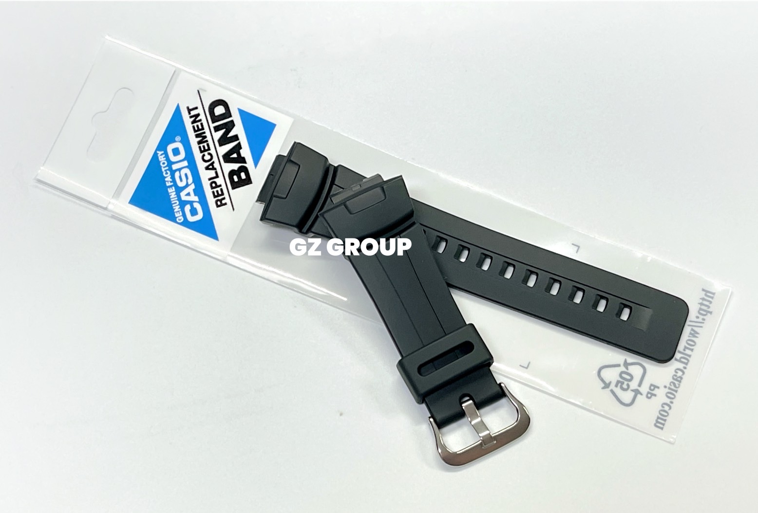 CASIO GENUINE FACTORY CASIO REPLACEMENT อะไหล่นาฬิกา G-SHOCK รุ่น G-2400-1 กรอบสายสีดำ