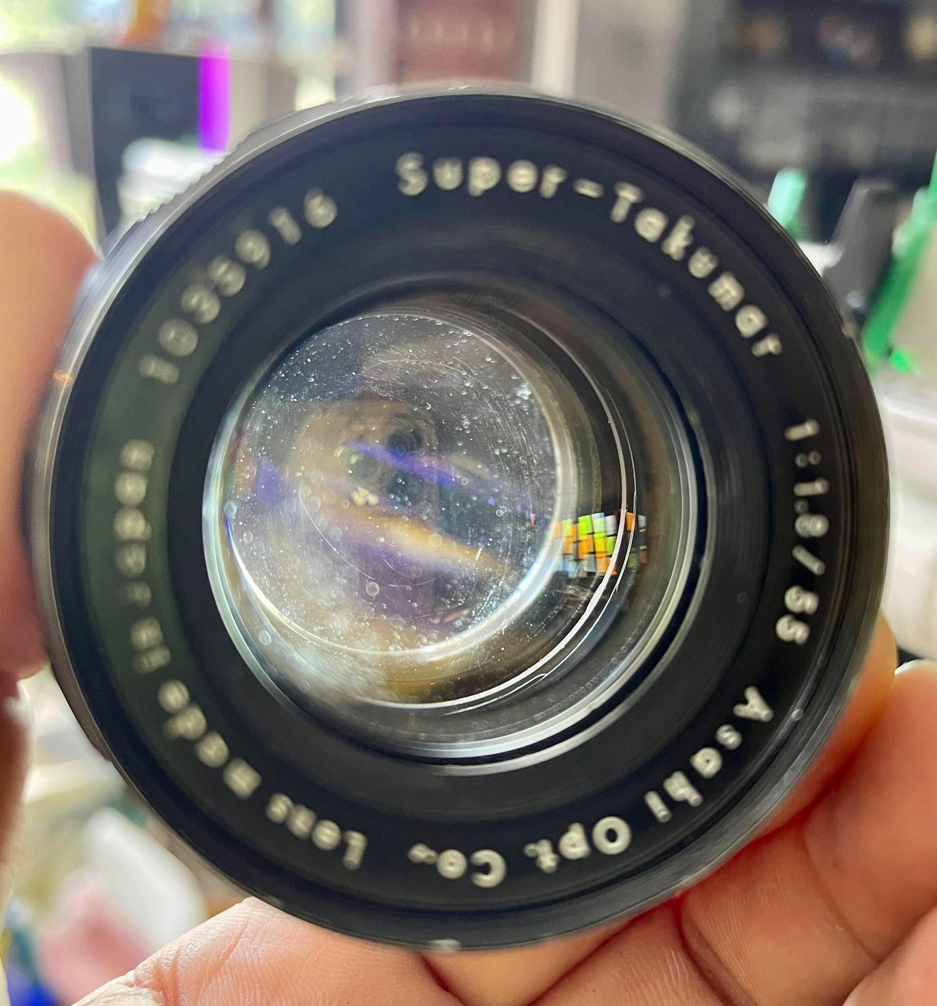SUPER TAKUMAR 55MM.F1.8 M42 MOUNT