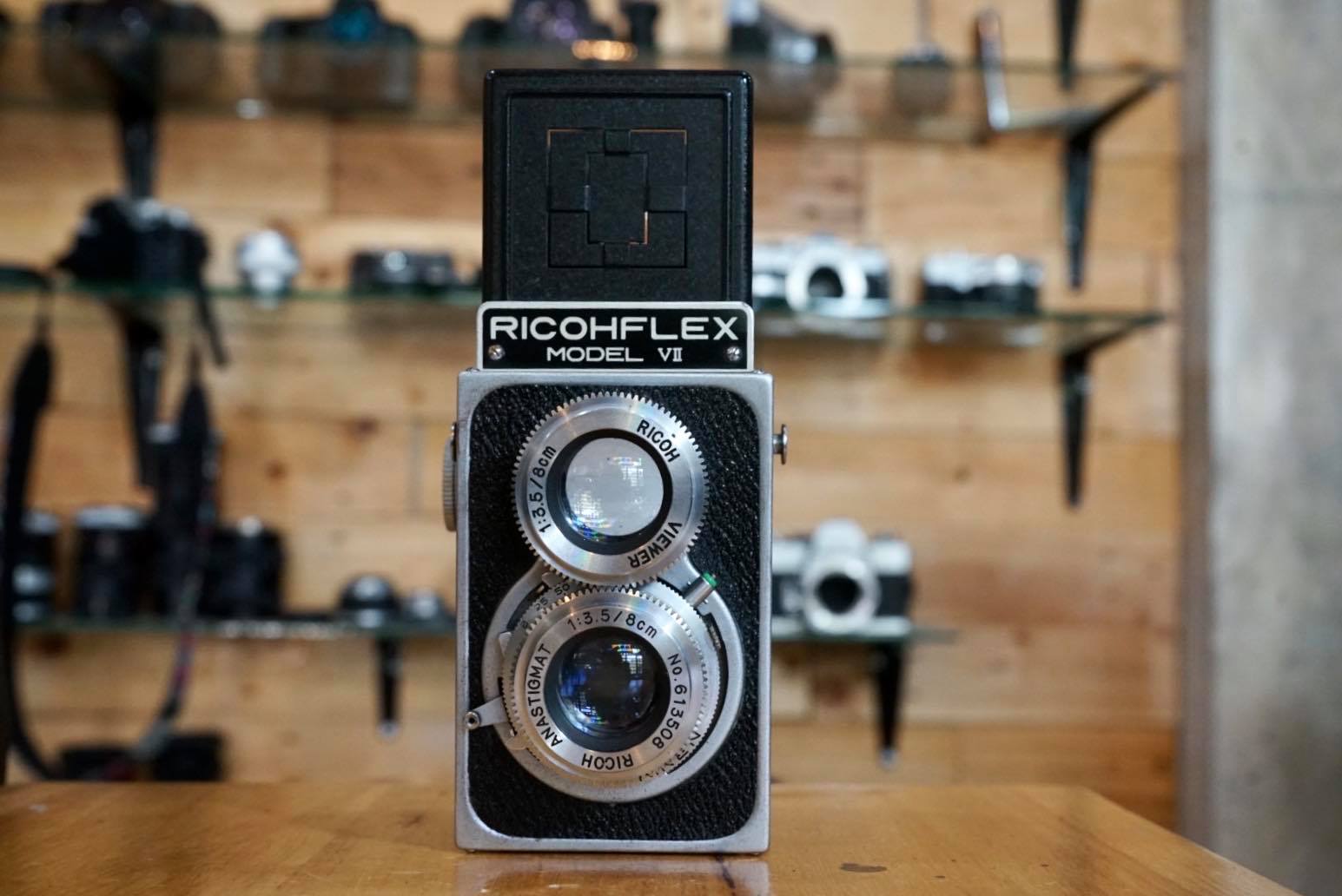 RICOHFLEX MODEL:VII RICOH ANASTIGMAT 80MM.F3.5