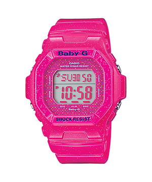 CASIO BABY-G นาฬิกาข้อมือ นาฬิกากันน้ำ นาฬิกาของแท้ ประกันศูนย์ CMG 1 ปี รุ่น BG-5600GL-4D นาฬิกาสีชมพู