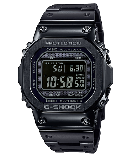 CASIO MID YEAR SALE G-SHOCK พร้อมส่ง นาฬิกาข้อมือ นาฬิกากันน้ำ นาฬิกาของแท้ ประกันศูนย์ CMG 1 ปี รุ่น GMW-B5000GD-1 นาฬิกาสีดำ