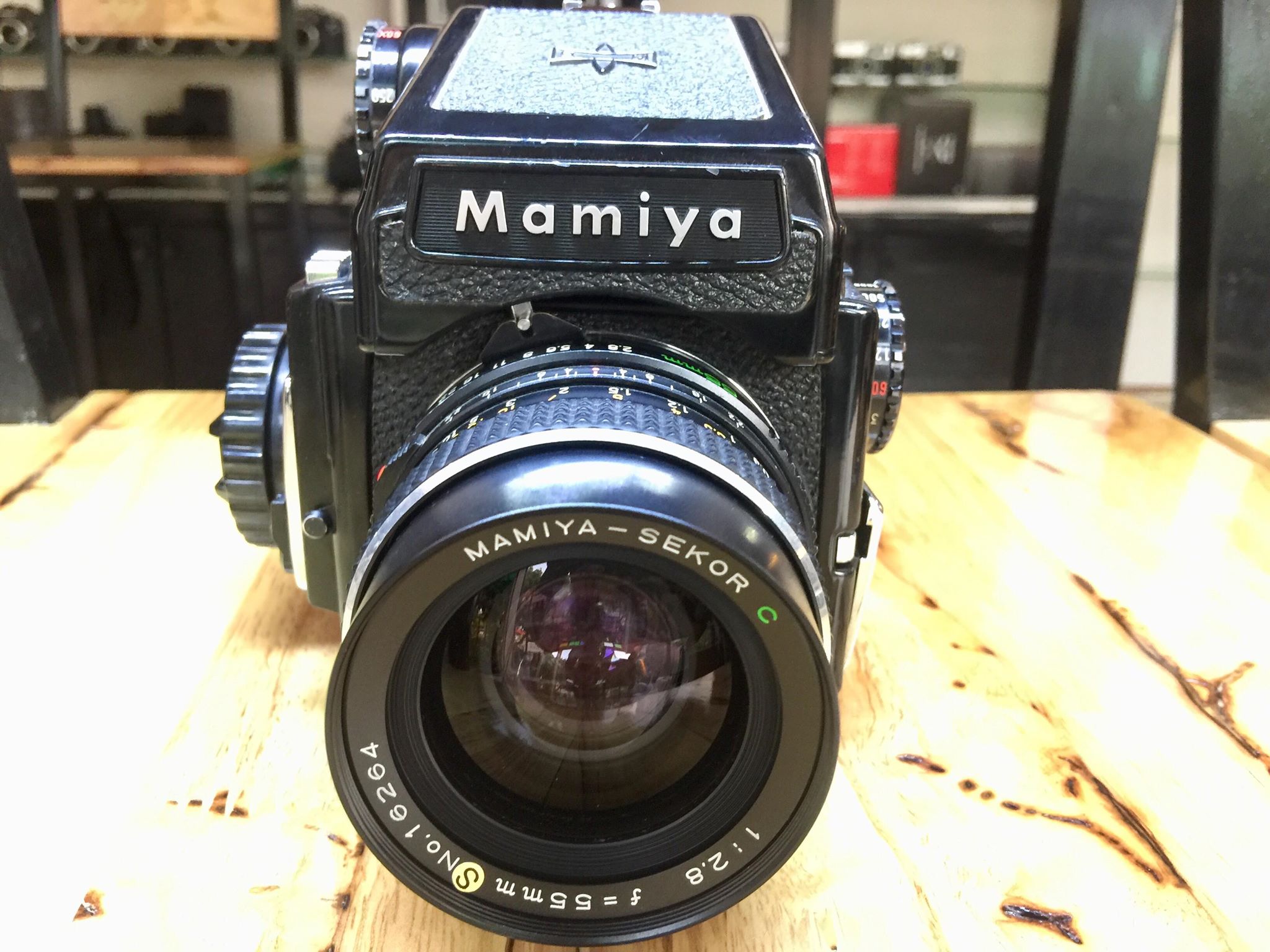MAMIYA M645 1000S MAMIYA SEKOR C 55MM.F2.8