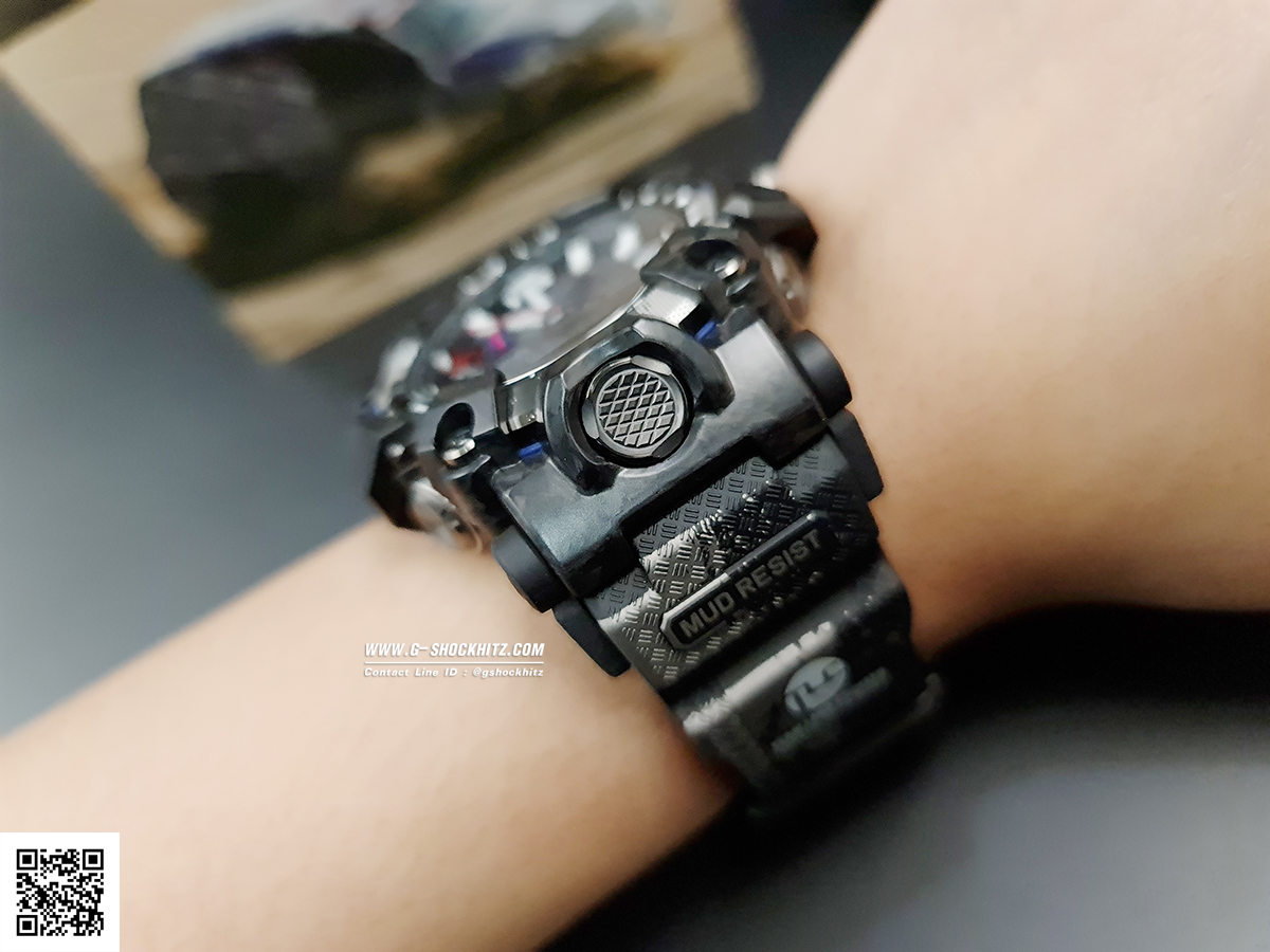 CASIO G-SHOCK นาฬิกาข้อมือ นาฬิกากันน้ำ นาฬิกาของแท้ ประกันศูนย์ CMG 1 ปี รุ่น GWG-2000TLC-1A นาฬิกาสีดำ