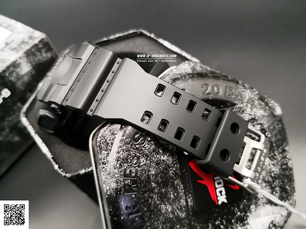 CASIO G-SHOCK นาฬิกาข้อมือ นาฬิกากันน้ำ นาฬิกาของแท้ ประกันศูนย์ CMG 1 ปี รุ่น GA-110-1B นาฬิกาสีดำ