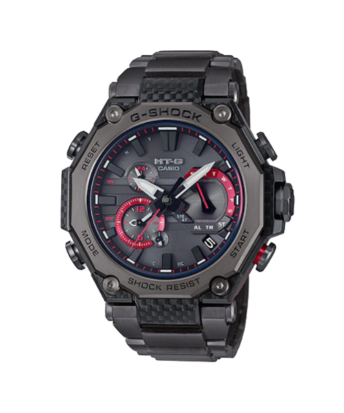 CASIO G-SHOCK นาฬิกาข้อมือ นาฬิกากันน้ำ นาฬิกาของแท้ ประกันศูนย์ CMG 1 ปี รุ่น MTG-B2000YBD-1A นาฬิกาสีดำ