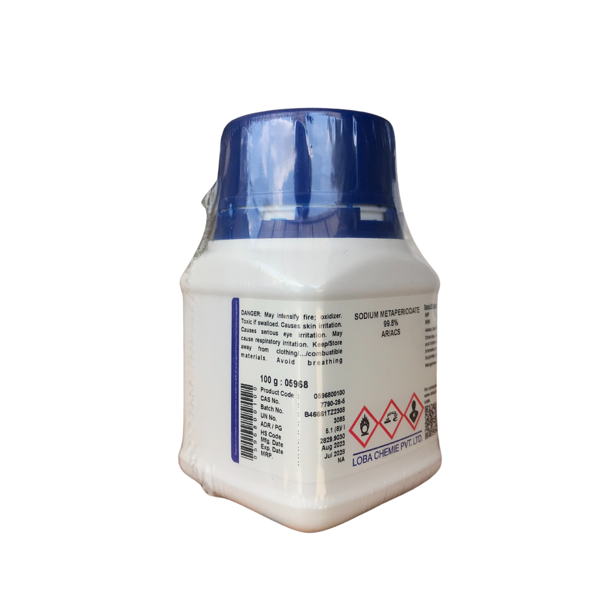 Sodium Metaperiodate 99.8%, AR/ACS 100 g. Loba Chemie™