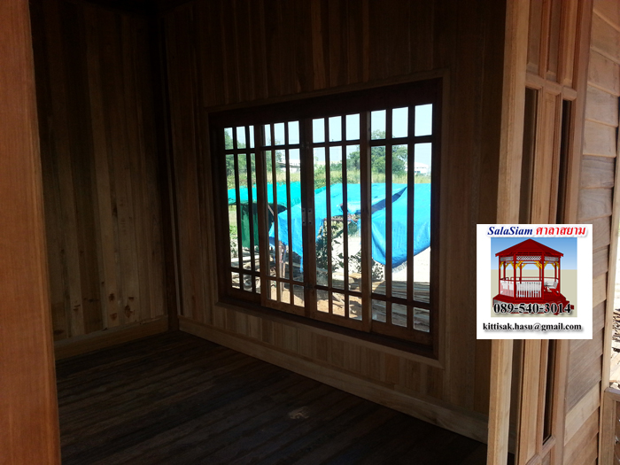 รหัสสินค้า : ND-06 : บ้านน็อคดาวน์ (แบบถอดประกอบทุกชิ้น ทั้งหลัง)