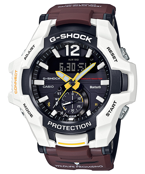 CASIO G-SHOCK นาฬิกาข้อมือ นาฬิกากันน้ำ นาฬิกาของแท้ ประกันศูนย์ CMG 1 ปี รุ่น GR-B100WLP-7A นาฬิกาสีขาว