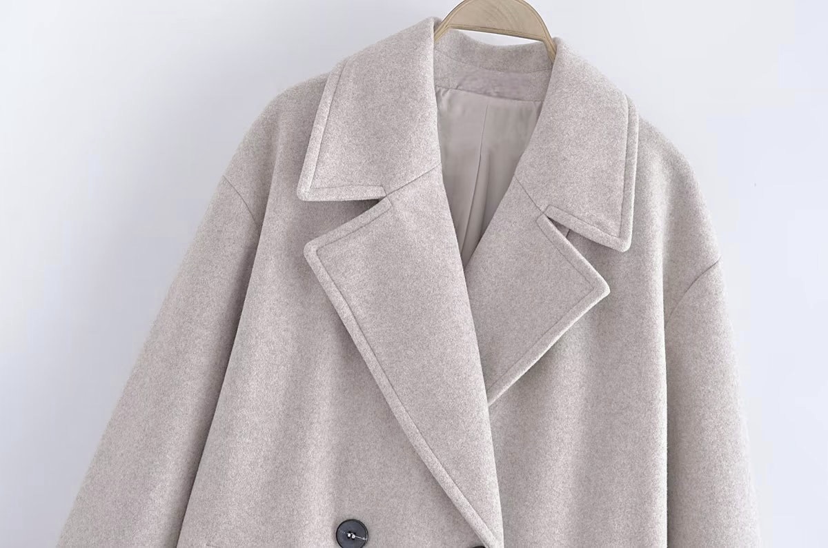 เสื้อโค้ทวูล Trench coat เสื้อโค้ทเฟอร์ โค้ทสักหลาดสีเบจ แบรนด์ Primark สำเนา สำเนา สำเนา สำเนา สำเนา สำเนา สำเนา