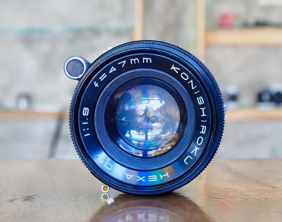 KONISHIROKU HEXANON 47MM.F1.9 E MOUNT