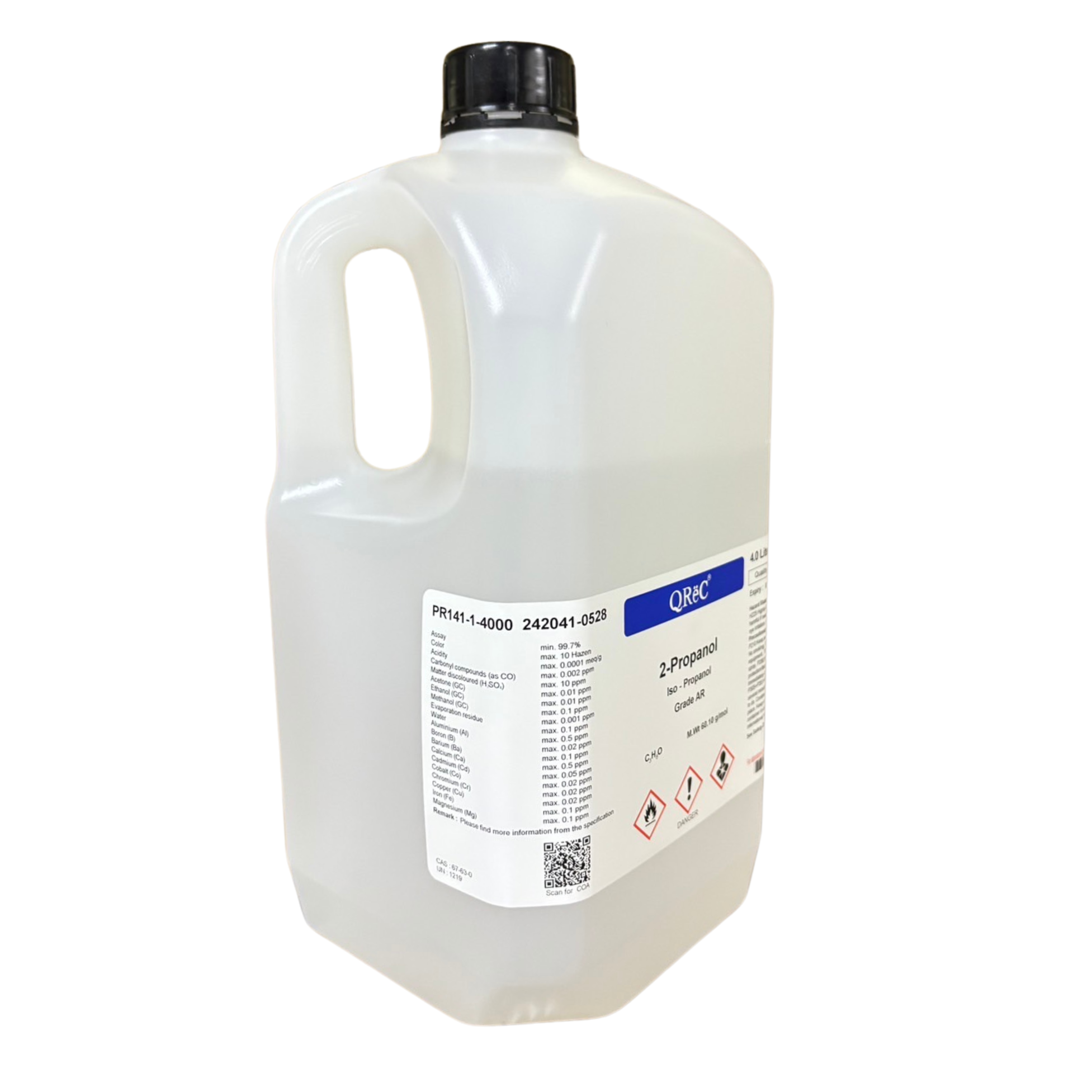 2-Propanol, AR (PE) QReC™