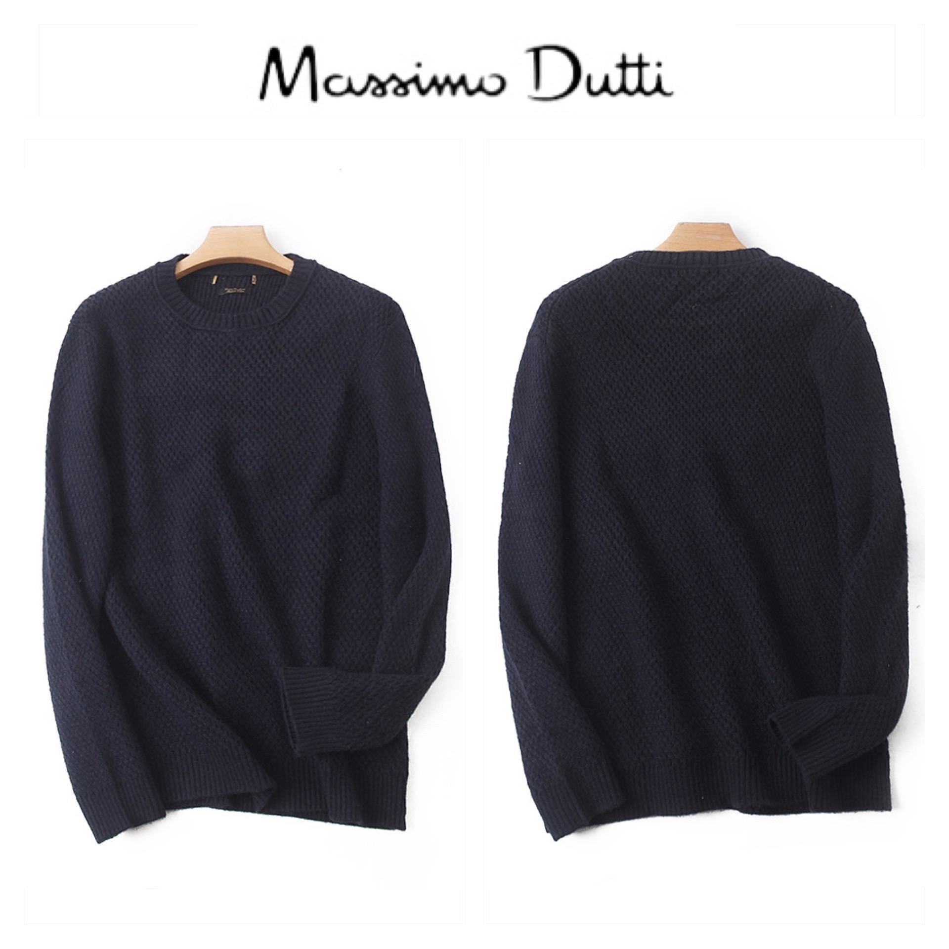massimo dutti cotton cashmere เสื้อหนาวไหมพรม ไหมพรมถัก เนื้อไหม นุ่ม สวย งาน แบรนด์massimo dutti cotton cashmere งานตัดป้าย cotton cashmere แท้