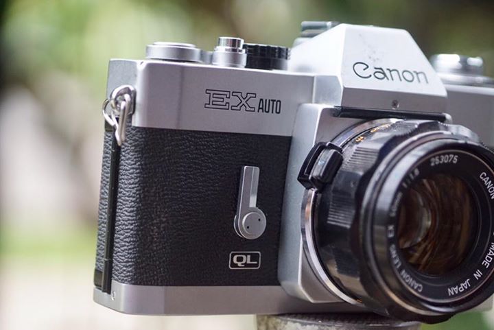Canon EX Auto QL Lens Canon EX 50mm F1.8 - ฟิล์มคาเมร่า