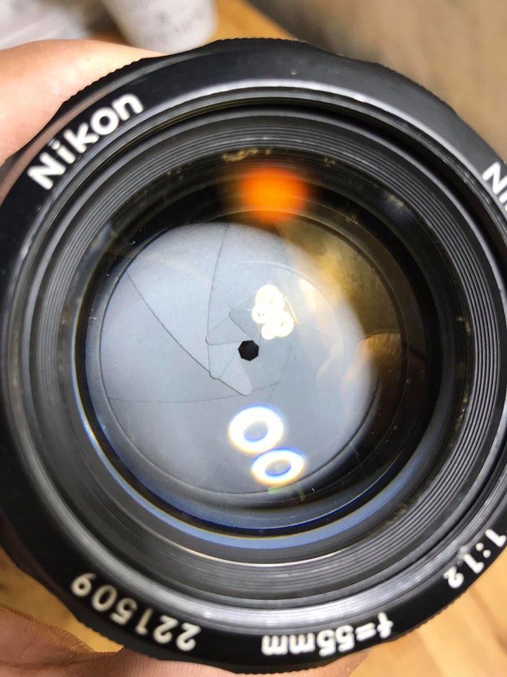 NIKON NIKKOR-S AUTO 55MM.F1.2 NON AI MOUNT