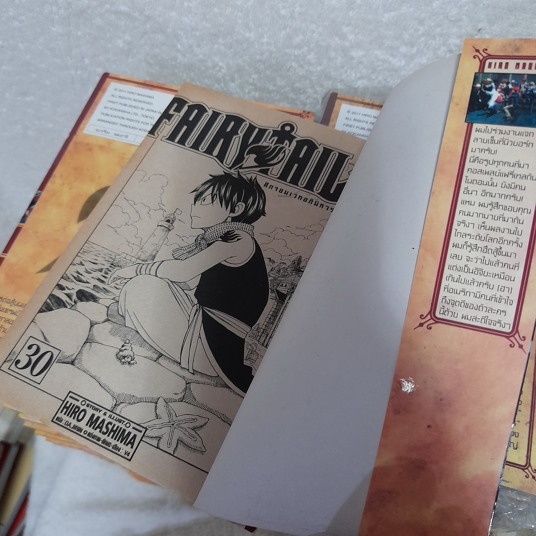 Fairy tail ศึกจอมเวทอภินิหาร 1-63 จบ / * ขาดเล่ม 49,55,56