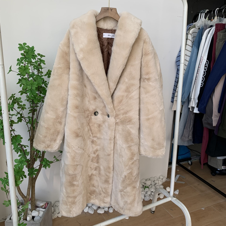 Mng MANGO FAUX FUR collar BEIGE COAT เสื้อโค้ทกันหนาว เสื้อกันหนาว ขนเฟอร์ สีนู้ดเบจ FLUFFY COAT overcoat Mango "Chilly" Cream/Beige Faux Fur Coat. Uk XL. New + Tags. Immaculate. โค้ทวูล สีขาวครีม โค้ทขน สีขาวออฟไวท์ แบรนด์ MNG ขาว
