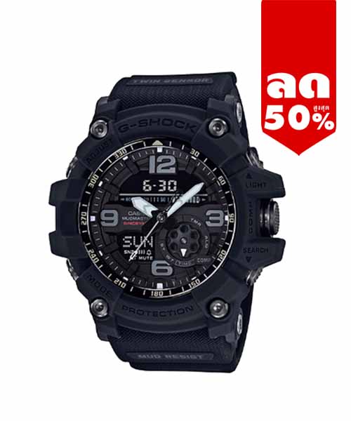 CASIO MID YEAR SALE G-SHOCK พร้อมส่ง นาฬิกาข้อมือ นาฬิกากันน้ำ นาฬิกาของแท้ ประกันศูนย์ CMG 1 ปี รุ่น GG-1035A-1A นาฬิกาสีดำ
