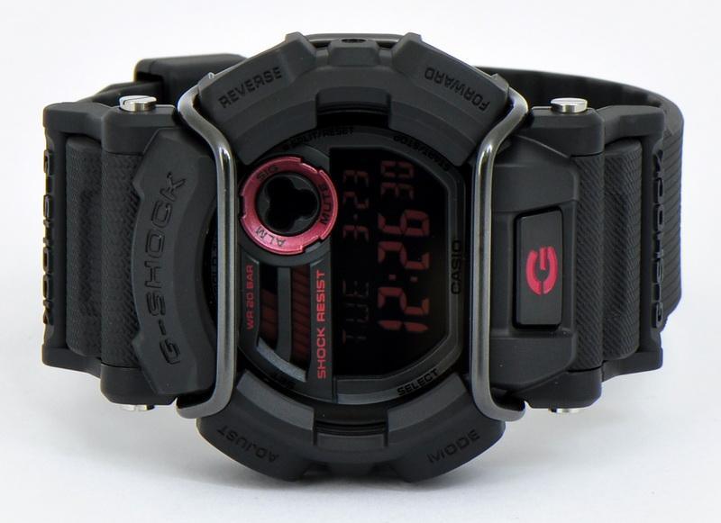 CASIO G-SHOCK นาฬิกาข้อมือ นาฬิกากันน้ำ นาฬิกาของแท้ ประกันศูนย์ CMG 1 ปี รุ่น GD-400-1 นาฬิกาสีดำ
