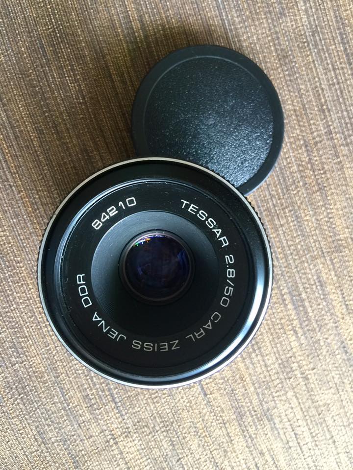 CARL ZEISS JENA DDR TESSAR 50MM. F2.8 M42 MOUNT