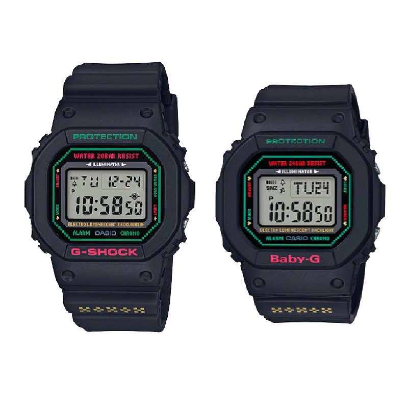 CASIO LOVESET นาฬิกาข้อมือ นาฬิกากันน้ำ นาฬิกาของแท้ ประกันศูนย์ CMG 1 ปี รุ่น LOV-19B-1 นาฬิกาสีดำ