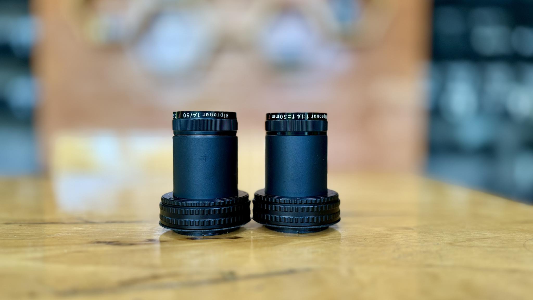 CARL ZEISS JENA KIPRONAR 50MM.F1.4 T PROJECTION LENS MODIFILED SONY E MOUNT