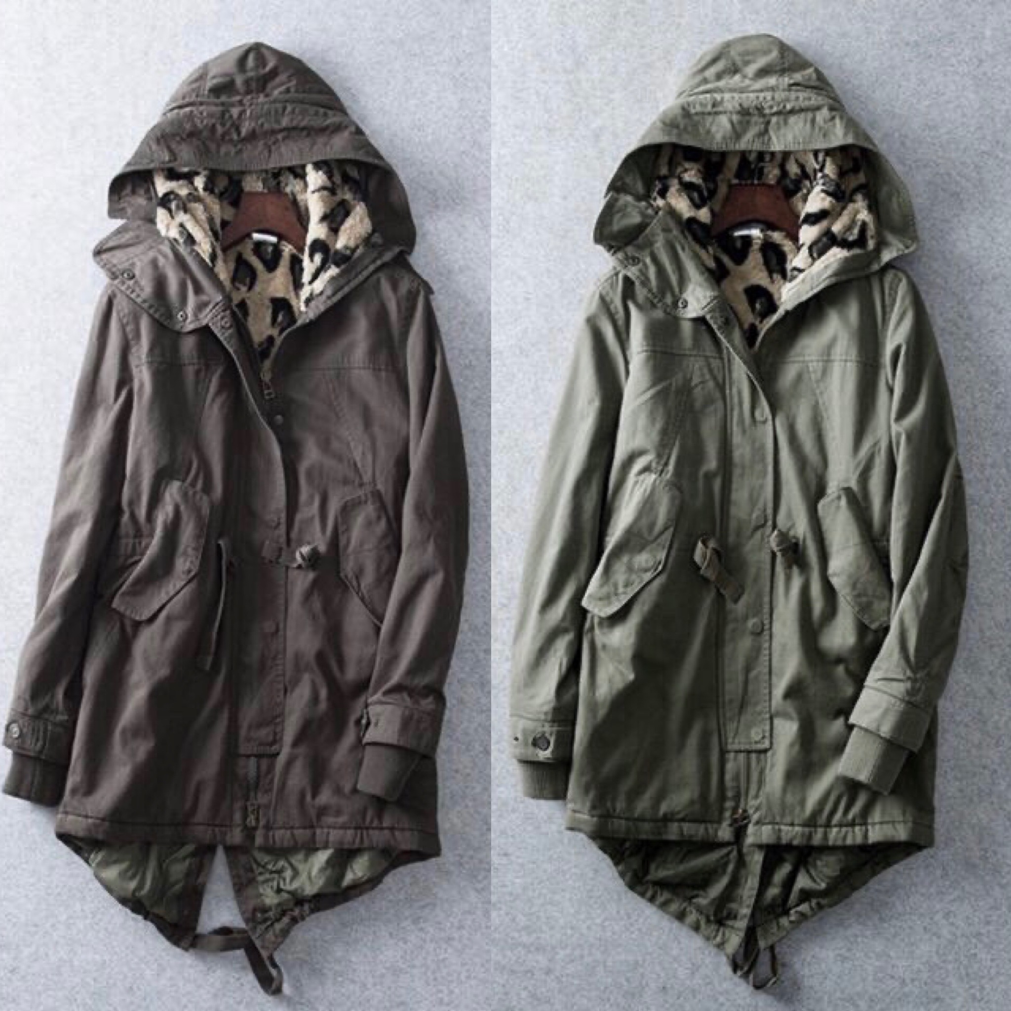 เสื้อโค้ท โค้ทฮูท กันหนาว เสื้อparka ฮูท กันหนาวสีเขียว งานสวย มากคะ Size S/M/L/2L/3L สำเนา สำเนา เขียว