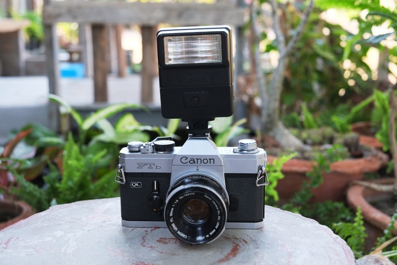 CANON FTb QL CANON LENS FL 50MM.F1.8