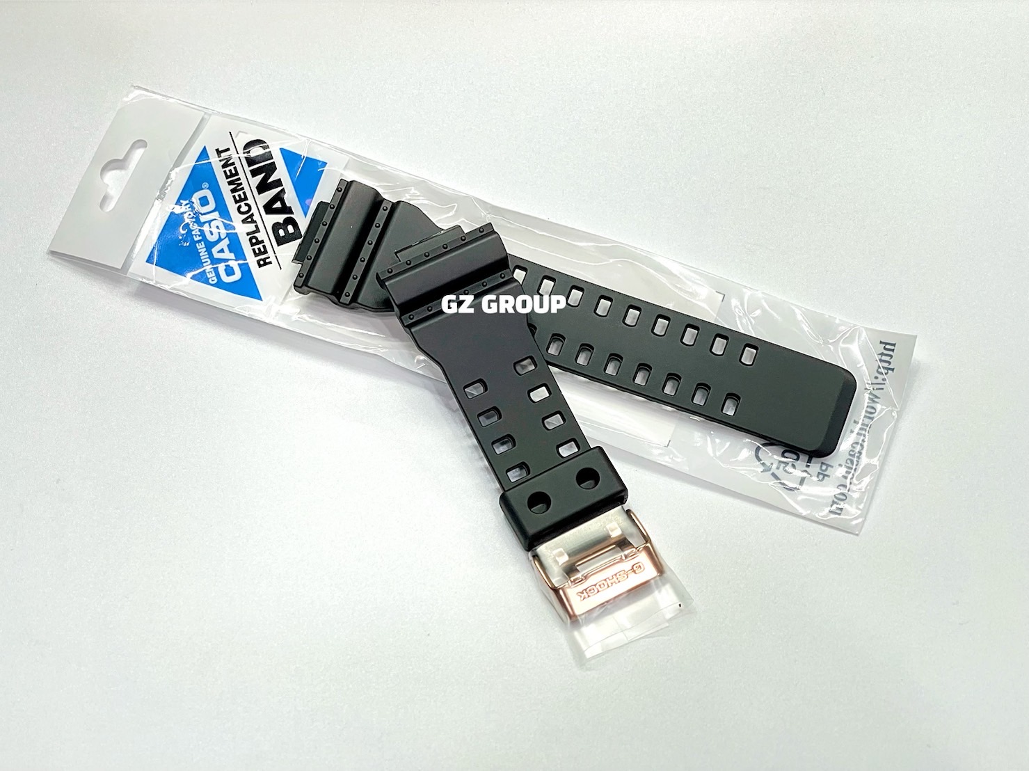 CASIO GENUINE FACTORY CASIO REPLACEMENT อะไหล่นาฬิกา G-SHOCK รุ่น GA-100GBX-1A4 กรอบสายสีดำ