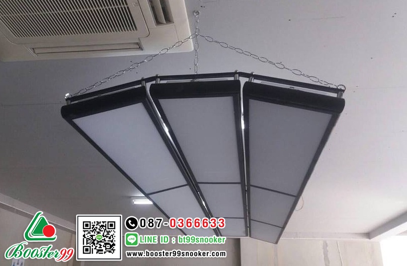 [KK12] โคมไฟ LED 3แถว ชุดมารตฐานแข่งขัน